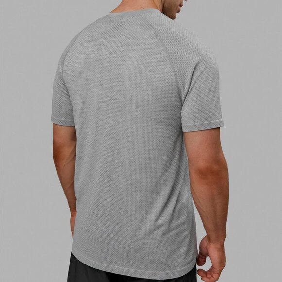 🆕 LSKD AeroFLX Seamless Synthetic Lightweight Micro-mesh Athletic Flex T-Shirt - Picture 5 of 10